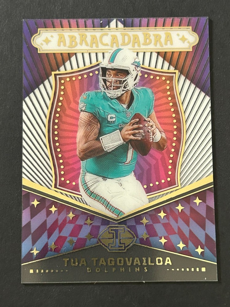 2024 Panini Illusions #6 Tua Tagovailoa Abracadabra Miami Dolphins-image