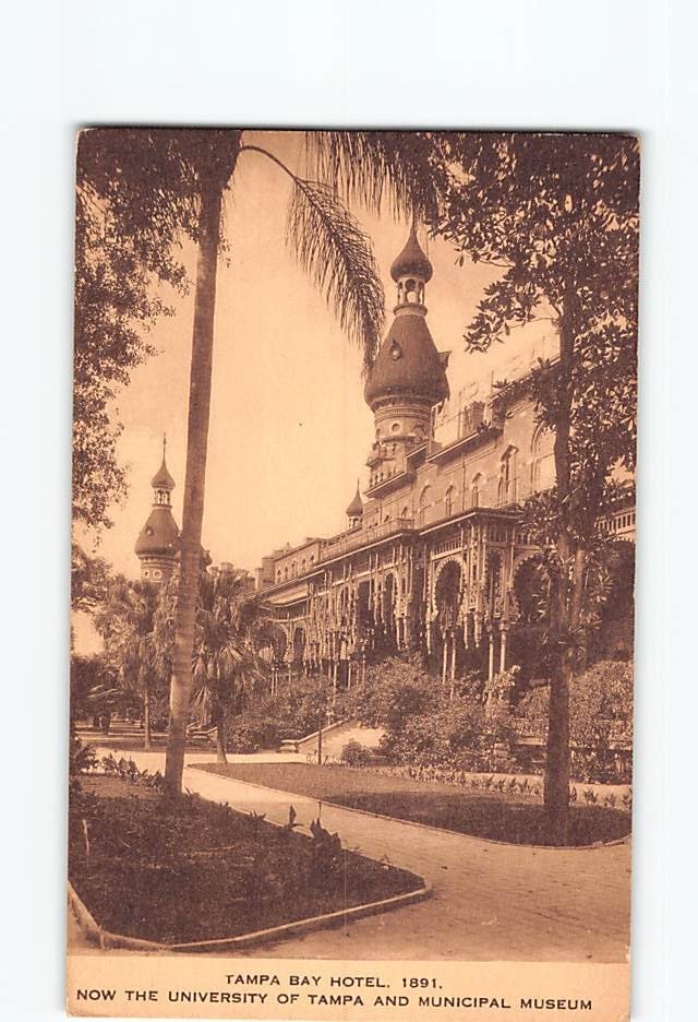 Postcard Tampa Bay Hotel Tampa Florida USA