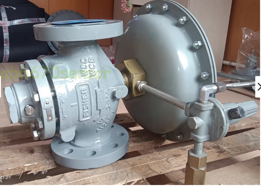Pressure Reducing Regulator Valve For Fisher 1098-EGR Size 40 Steel Flanged