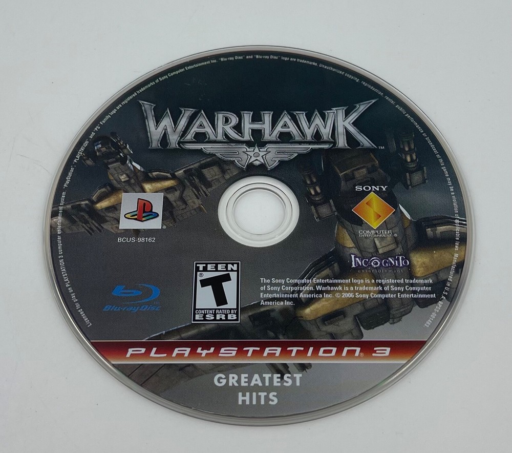 Warhawk (Greatest hits) - Sony PlayStation 3 - ps3 - DISK ONLY - TESTED