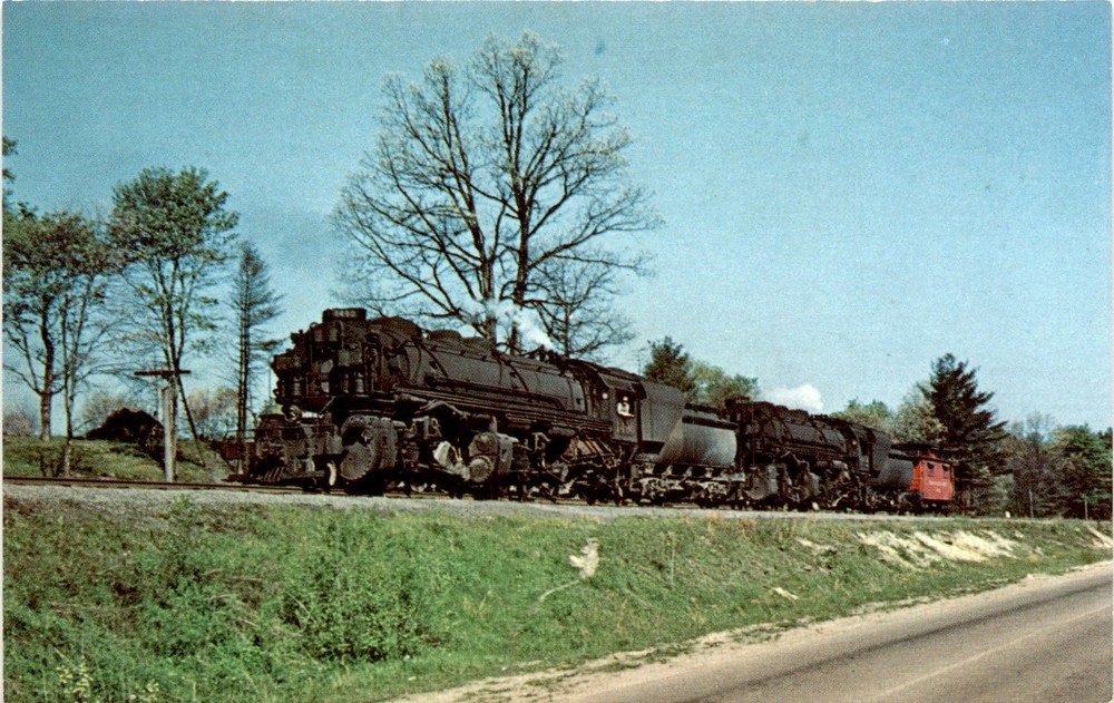 Chesapeake & Ohio, Beckley, W. Va., May 17, 1951 Postcard
