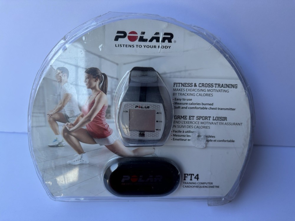Polar FT4 Heart Rate Monitor Training Fitness Cross Training - Damaged Packaging