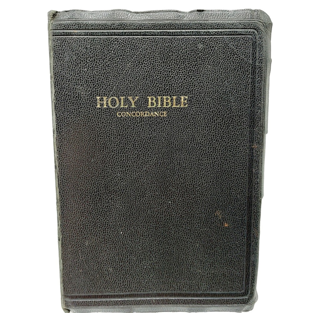 Holy Bible King James Version Concordance World Publishing Red Letter