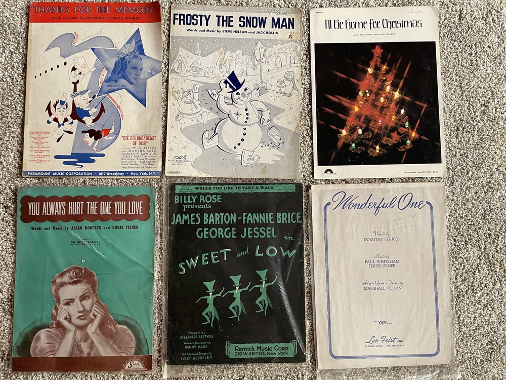 Antique and Vintage Sheet Music - Lot 15