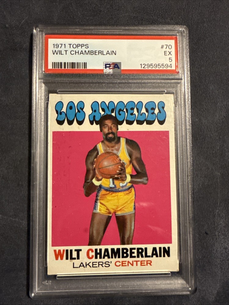 1971-72 Topps - Wilt Chamberlain #70