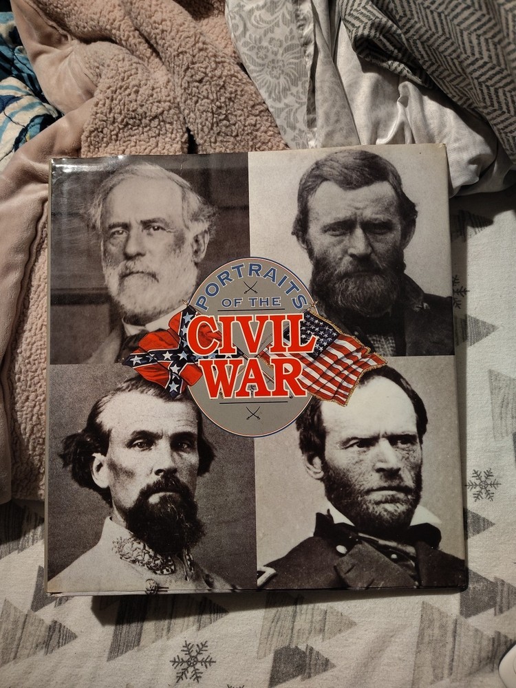 PORTRAITS OF THE CIVIL WAR By William C. Davis & William C. Davis - Hardcover VG