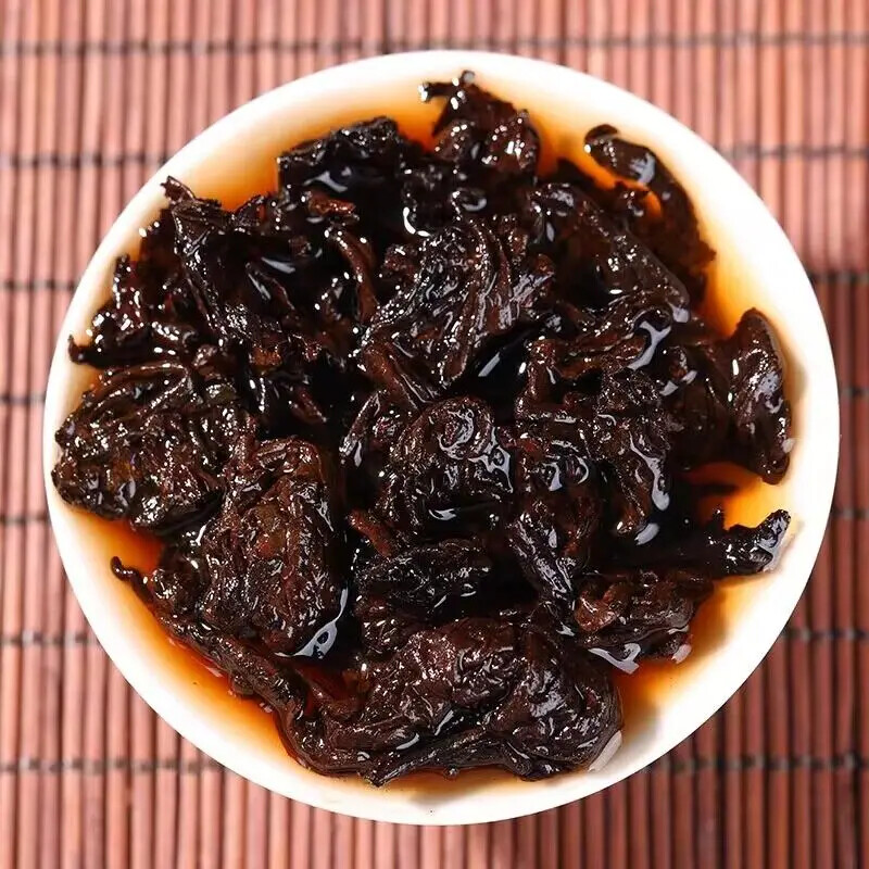 Chinese Healthy Menghai Old Pure Laochatou Yunnan Loose Leaf Fossil Pu'er Tea