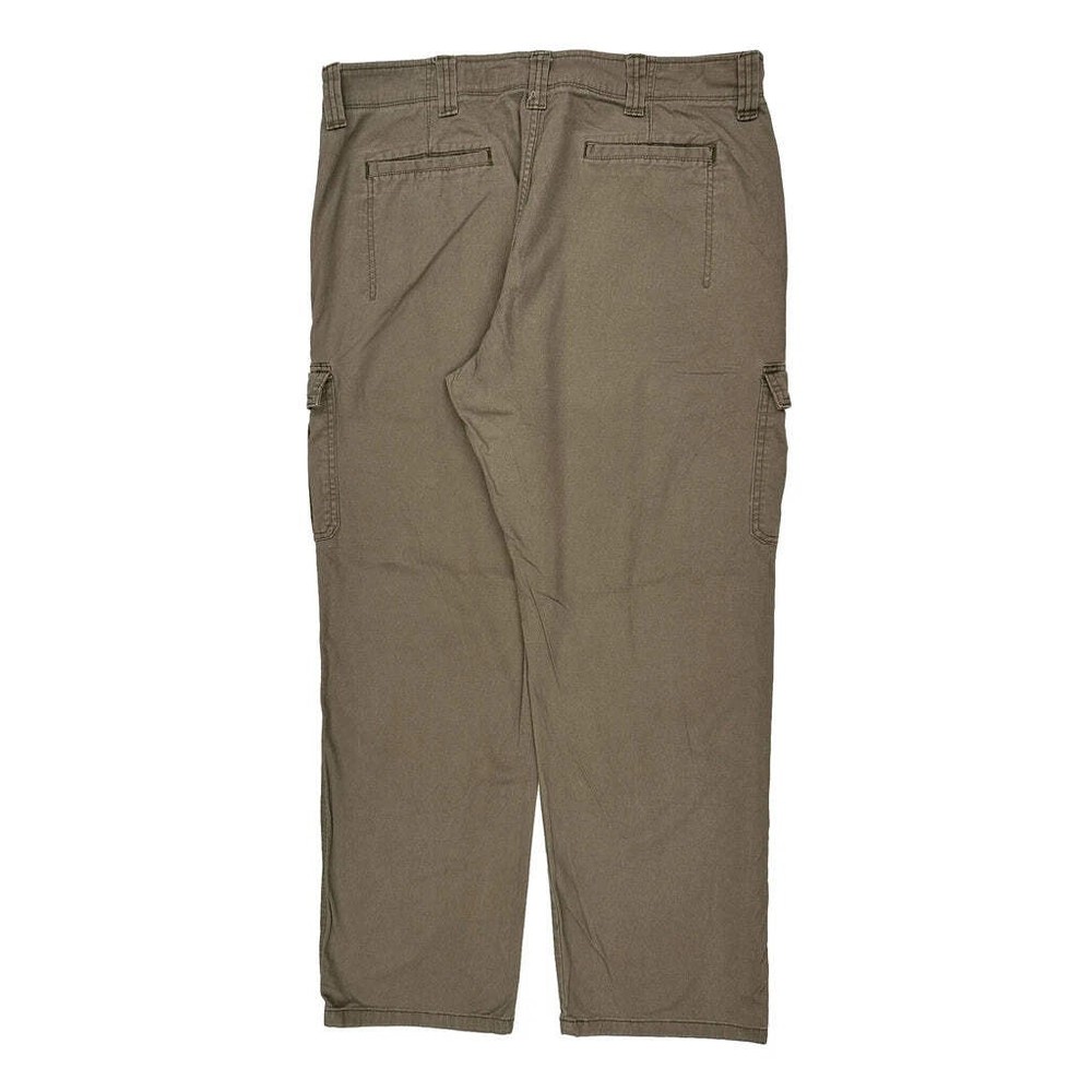 Wrangler Cargo Pants - 38W 32L Brown Cotton