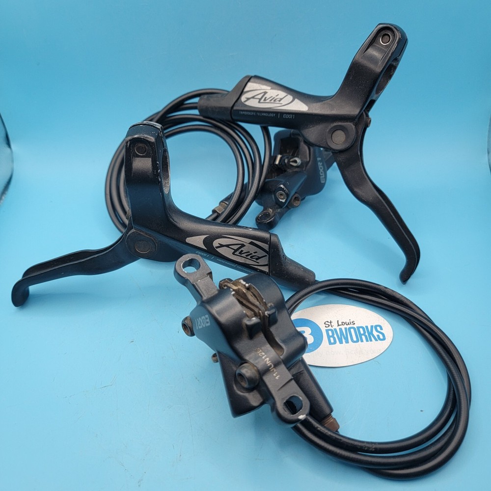 Avid Elixir 1 Hydraulic Disc Brake Set 74cm / 135.5cm Hose Length MTB Brakes j16