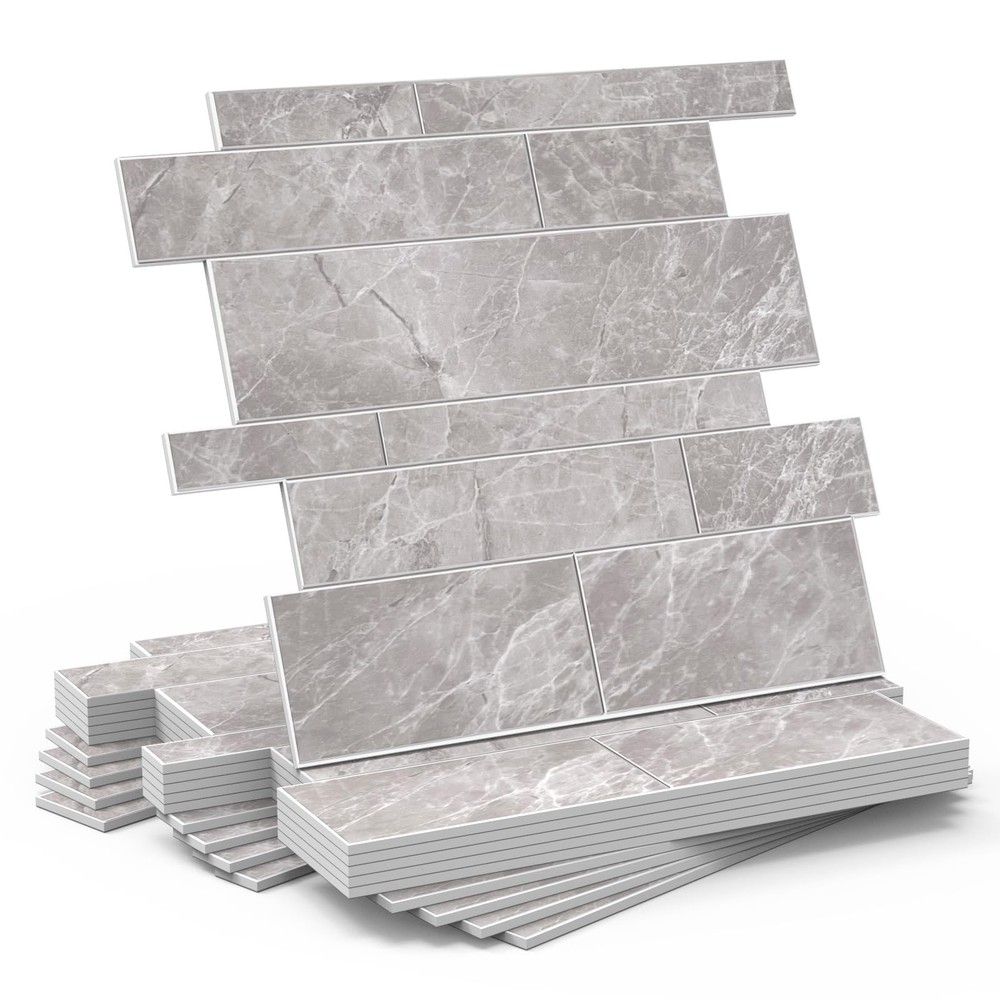 Peel and Stick Subway Tile Backsplash - Self-Adhesive Wall Tiles for Easy Installation
