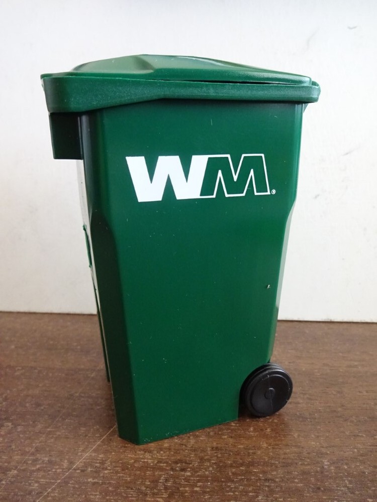 GARBAGE TRUCK MINI BIN TOTER WASTE MANAGEMENT GREAT FOR PEN HOLDER