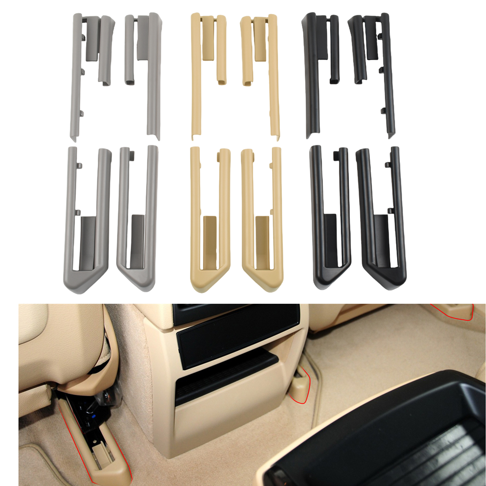 Seat Rail Sliding Tack Trim Panel Kit For BMW X5 E70 2007-2013 2012 X6 E71 E72
