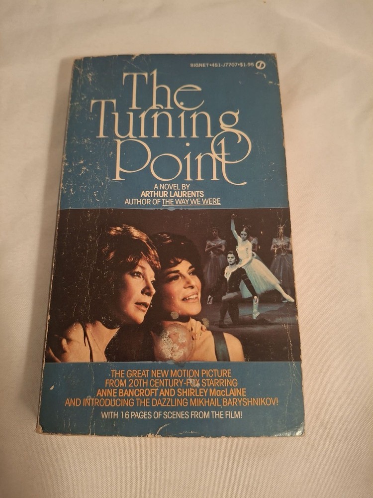 Turning Point by Arthur Laurents Vintage Paperback Movie Tie-in Book