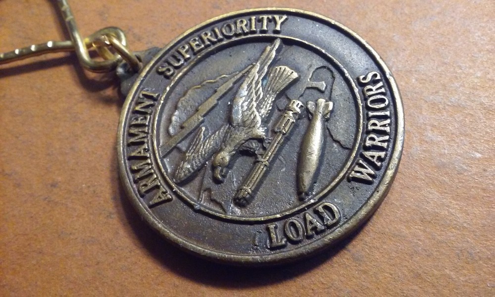 Challenge Coin Key Chain ARMAMENT SUPERIORITY WARRIORS Eagle without weapons