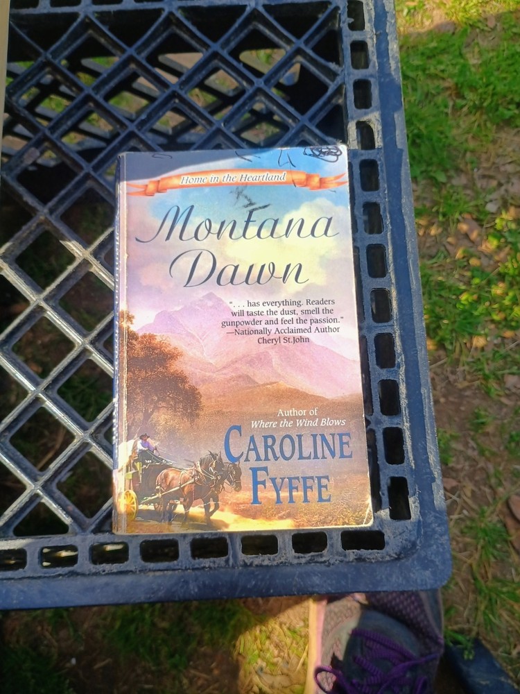 Caroline Fyffe Montana Dawn Western Fiction Paperback Novel for Adults