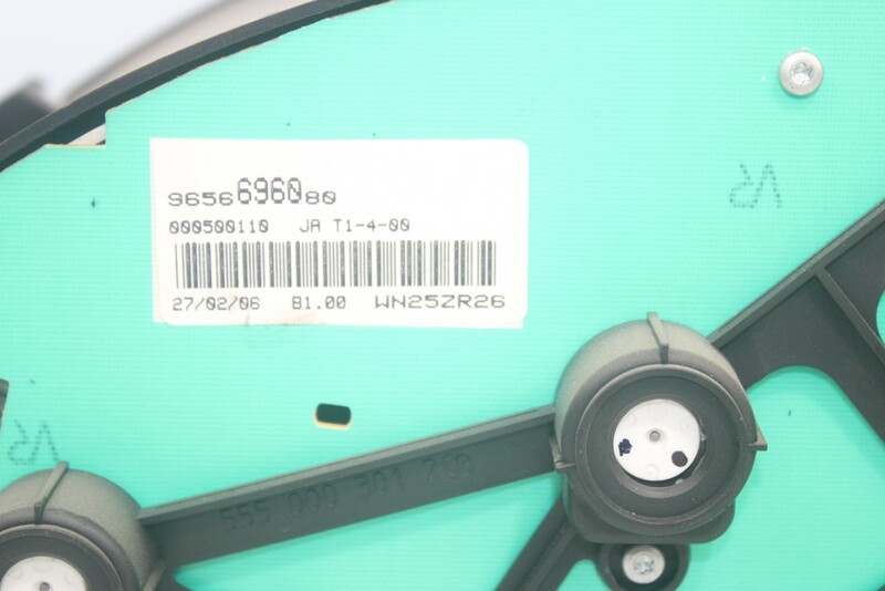 9656696080 instrumentenblende PEUGEOT 206 BERLINA X-LINE 2002 1732830