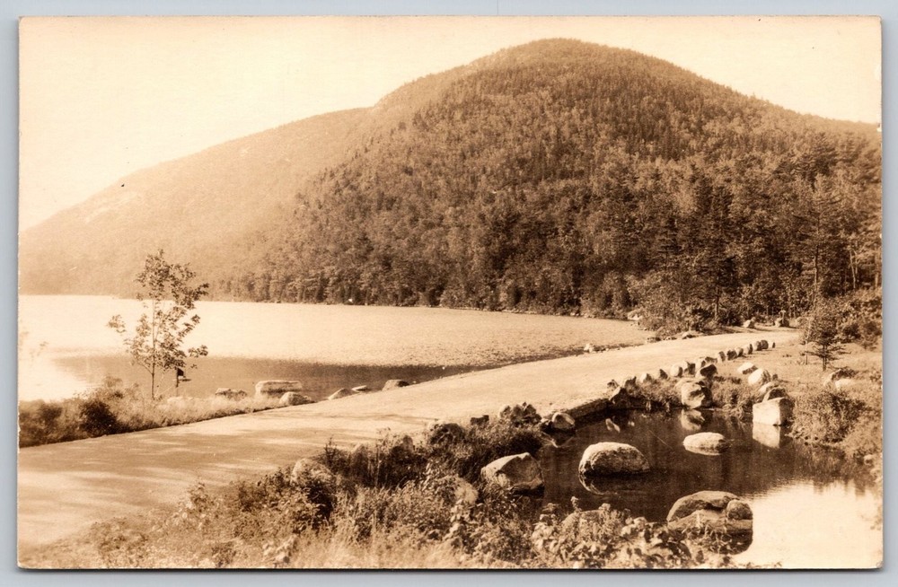 RPPC Pemetic Mt Bubble Pond Mt Desert Maine Jordan Pond House Chas Townsend C419