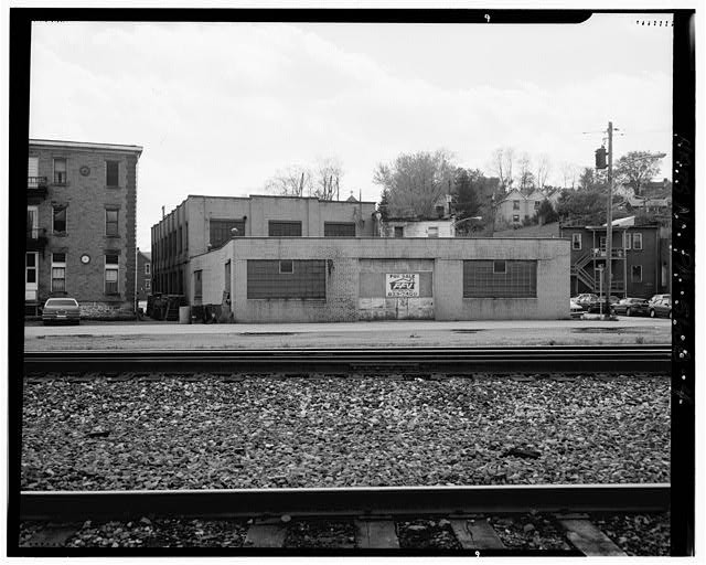 4. View South. North rear elevation of final rear addition looking from the