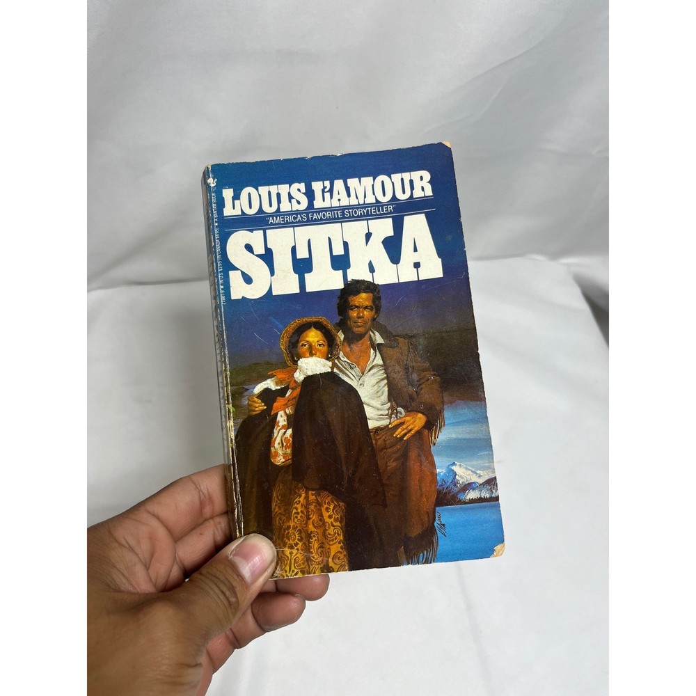 Sitka by Louis L'Amour Bantam Books Mass Market Paperback Historical Fiction