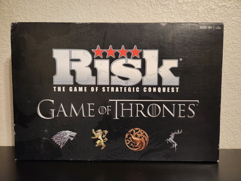Risk Game of Thrones Board Game Hasbro 2015 New Open Box