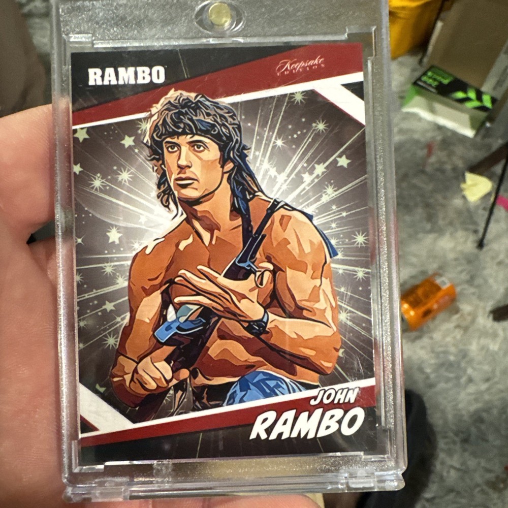JOHN RAMBO #261 Insert Card -  2024 Keepsake Rambo Premiere Edition