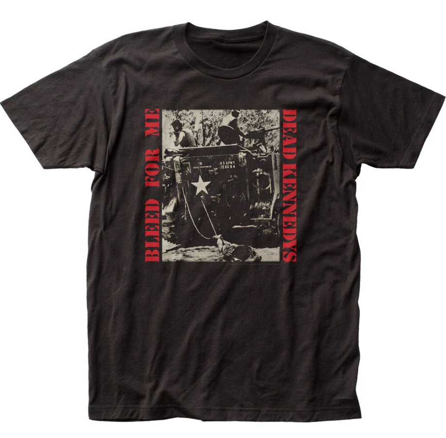Dead Kennedys Bleed For Me T Shirt Men’s Punk Rock Music Band Tee Black S-4XL