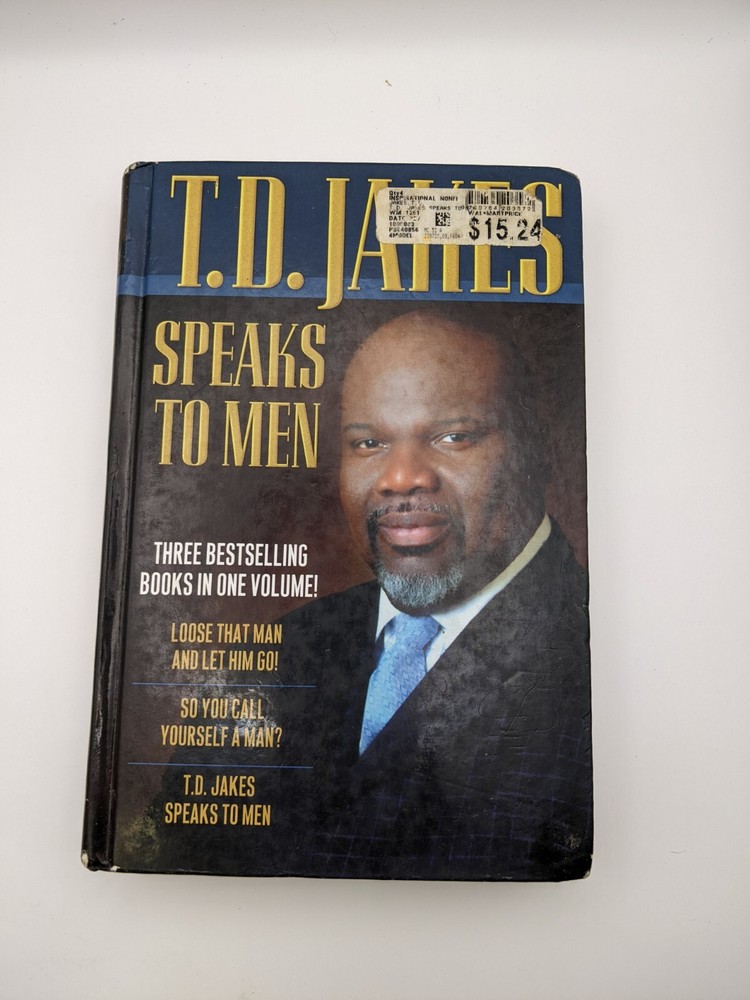 T.D. Jakes Speaks to Men - 0764203576, hardcover, T D Jakes