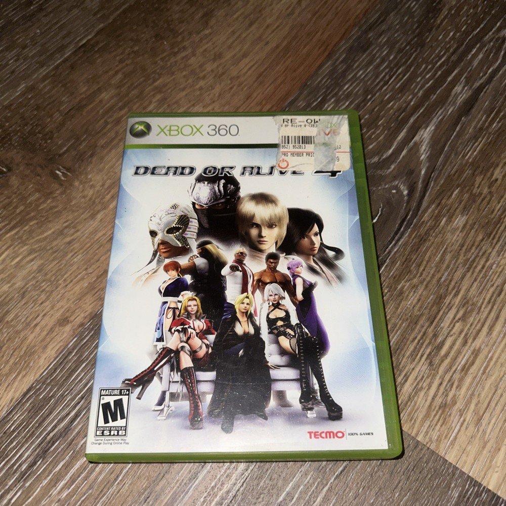 Dead or Alive 4 (Microsoft Xbox 360, 2005) CIB