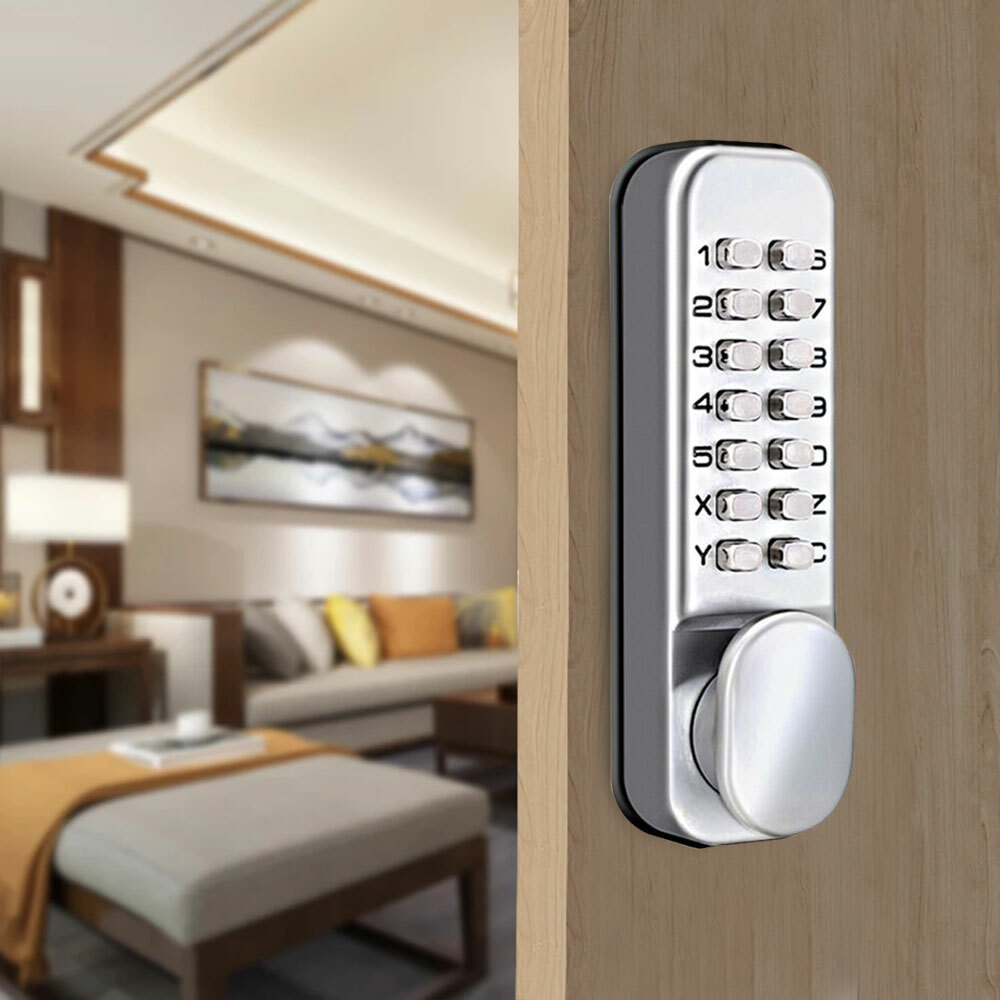 Keyless Digital Door Lock Knob with 1-11 Digit Password Entry