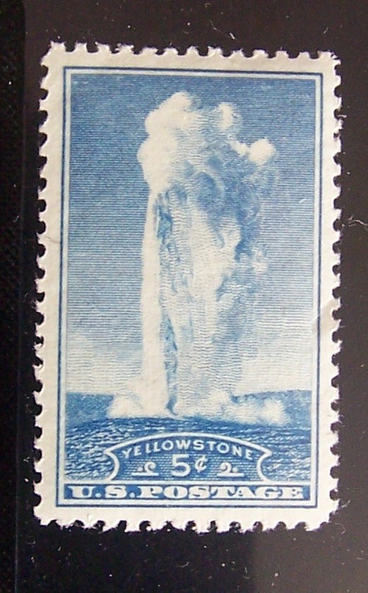 US Stamp Yellowstone National Park Scott #744 VF Condition Mint/Never Hinged
