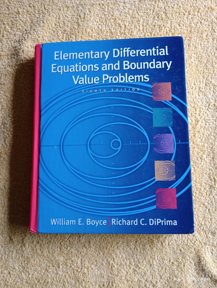 Elementary Differential Equations and Boundary Value Problems by Richard C....