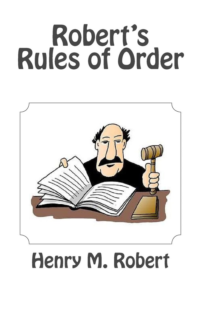 Robert's Rules of Order