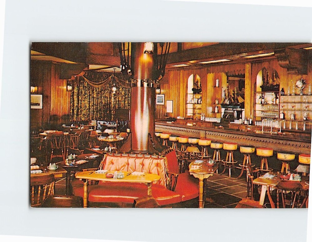 Postcard Ship Tavern Brown Palace Hotel Denver Colorado USA