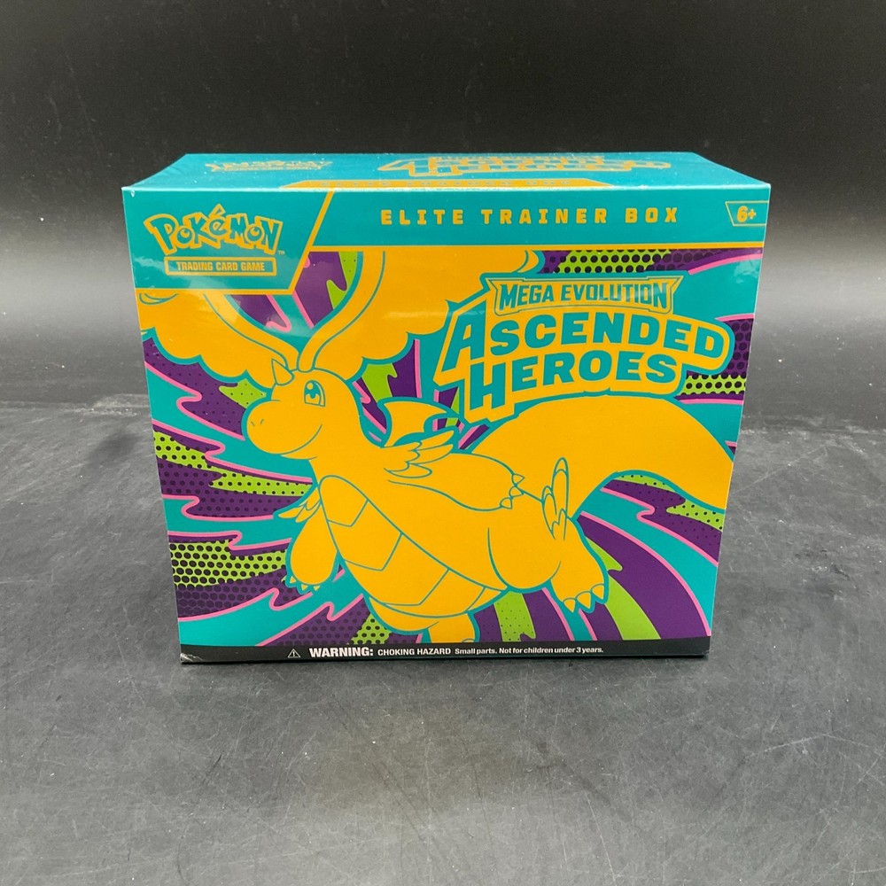Pokemon TCG Ascended Heroes Elite Trainer Box SEALED ETBPROBSTEIN is actively accepting consignments !!