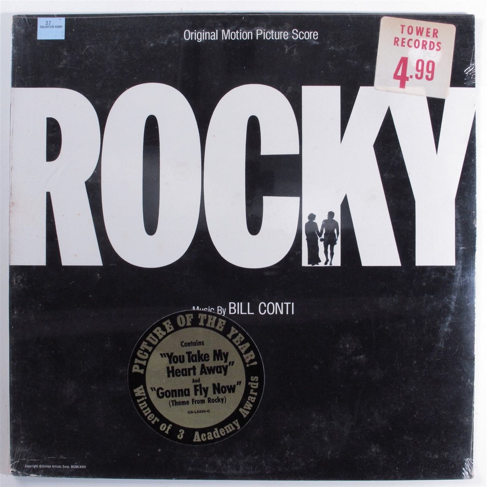 ROCKY OST Bill Conti UNITED ARTISTS UA-LA693-G LP SEALED c