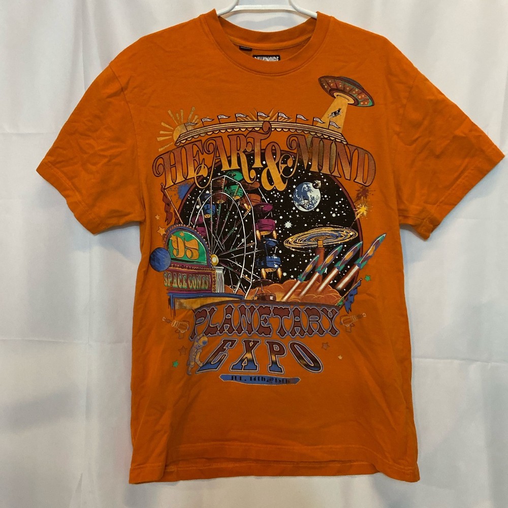 Billionaire Boys Club Planetary Expo Tee Carrot Orange M Oversized