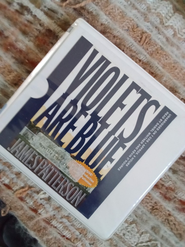 Violets Are Blue (Alex Cross) Audiobook on  7 CD's By James Patterson unabridged