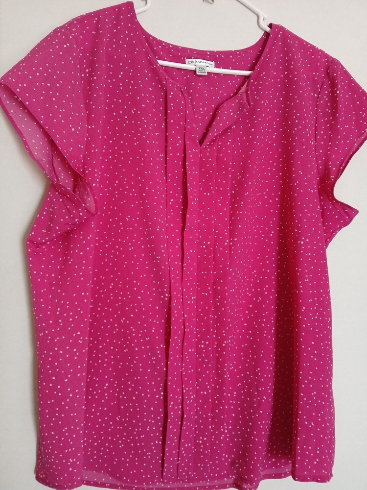 Croft & Barrow Womens Top Size Xxl