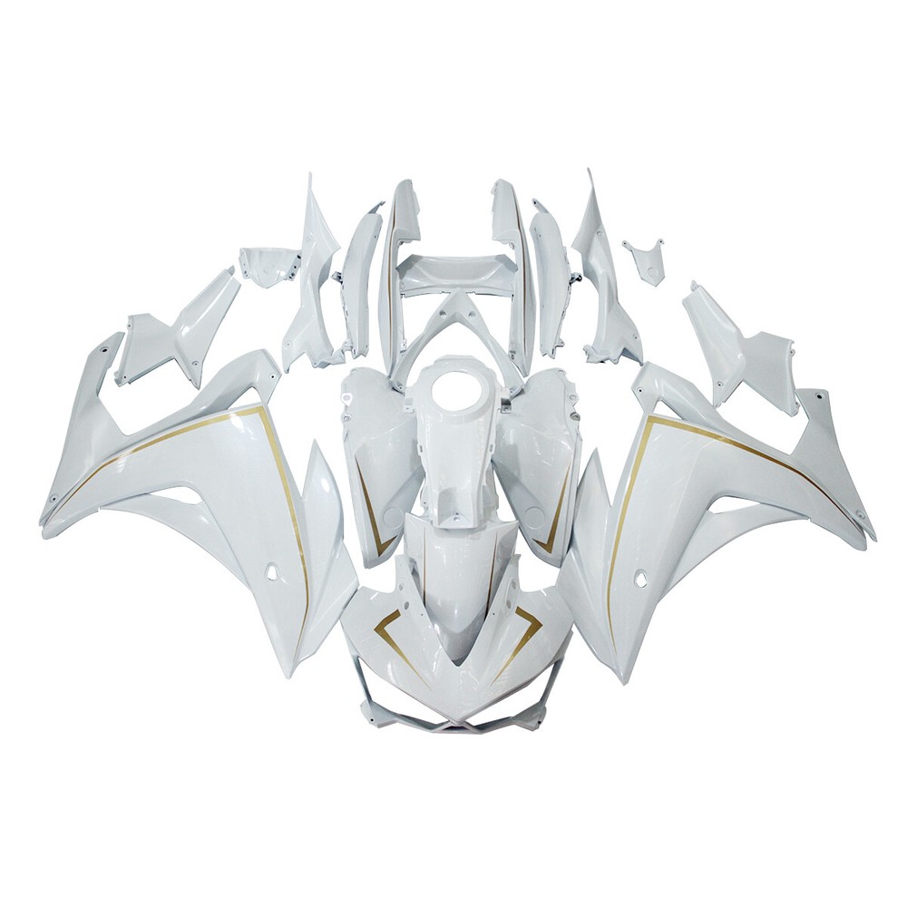 White Gold ABS Fairing Kit for Yamaha YZF R3 R25 2014-2018