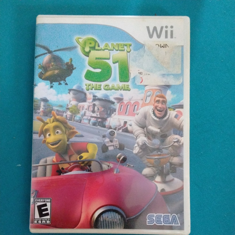 Planet 51: The Game (Nintendo Wii, 2009) Complete With Manual CIB