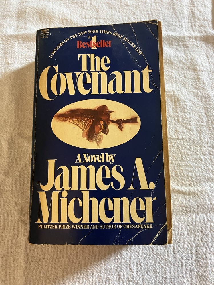 The Covenant By James A Michener 1982 1st Printing Fawcett Paperback