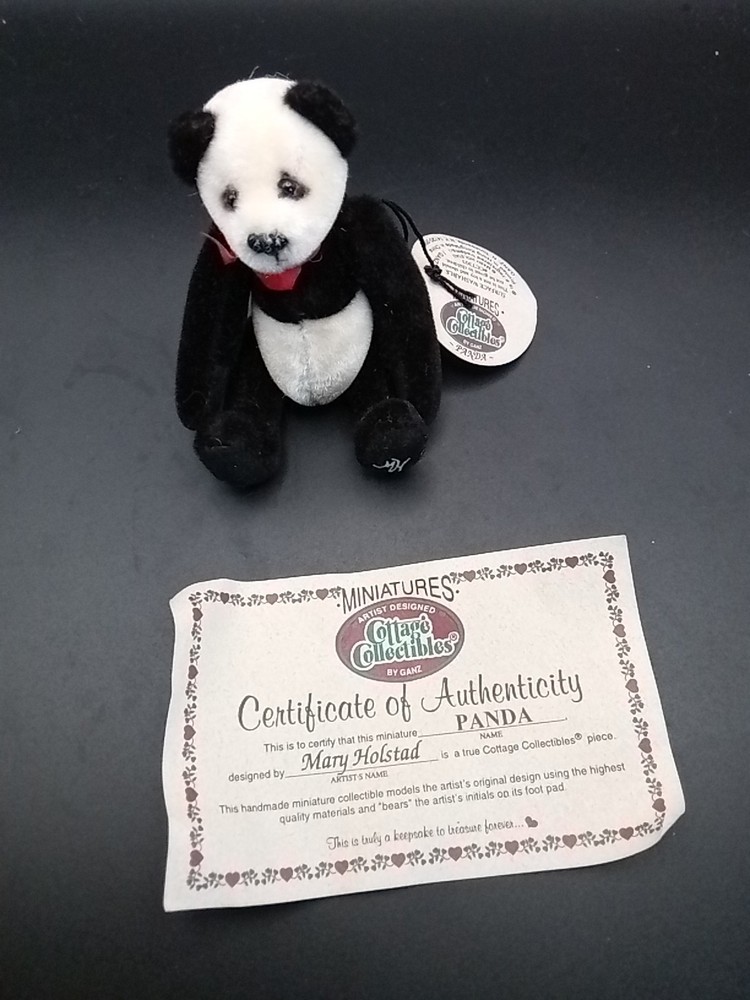 College Collectibles Miniature Designed By Mary Holstad Name Panda