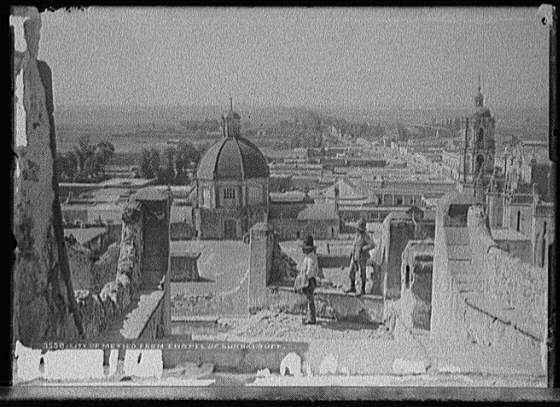 City,Mexico,chapel,Guadalupe,Gustavo A Madero,Detroit Publishing Company,1880
