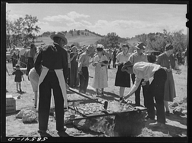 Brewster Ranch Rosebud County Montana 1930s Farm Security Administration FSA