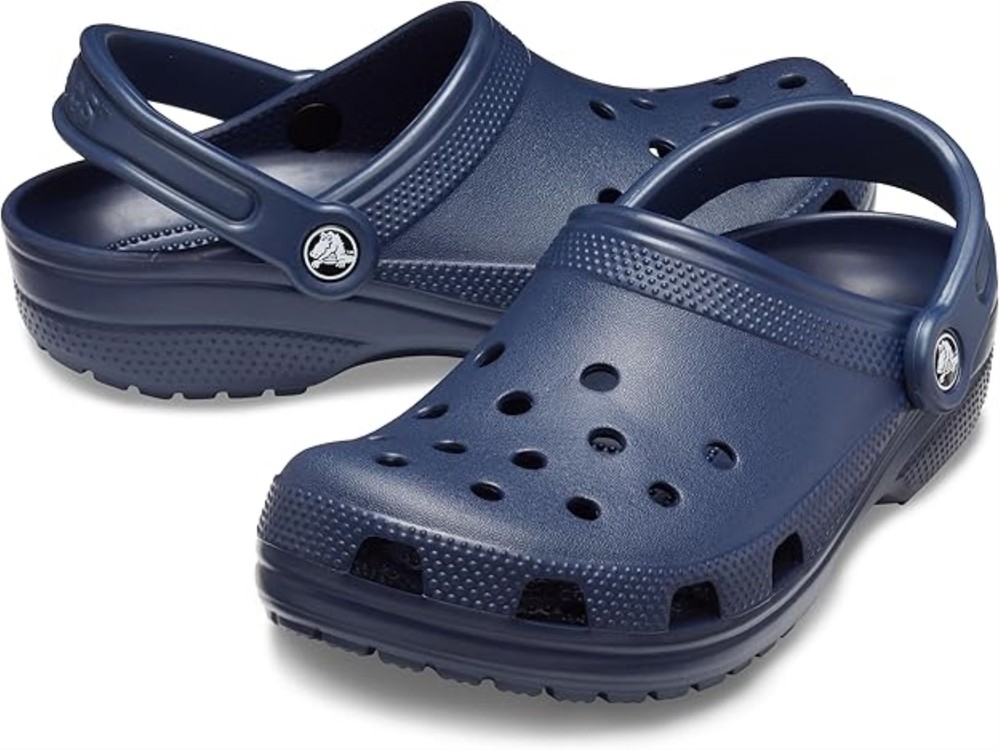 Crocs Unisex Men's and Women's Classic Clog Navy 7 Women 5 Men
