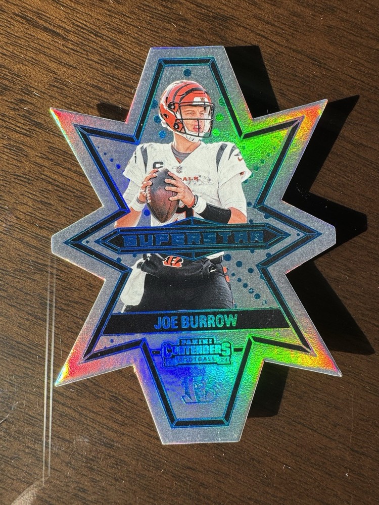 Joe Burrow 2024 Panini Contenders Superstars #2 Die Cut Case Hit Bengals