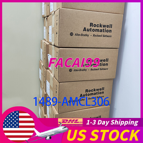 New Sealed Allen-Bradley 1489-AMCL306 Busbar 3 Pole 6 Pins Free Shipping