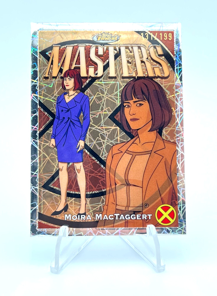 2025 Topps Finest X-Men ’97 - Moira MacTaggert - Masters Laser Refractor /199