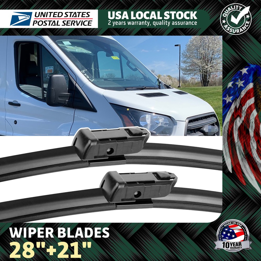28+21 Inch OEM Quality Windshield Wiper Blades for FORD Transit-150 Durable Fit