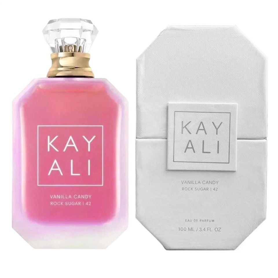 3.4 fl oz / 100 ml Kayali Vanilla Candy Rock Sugar 42 Eau De Parfum New in Box